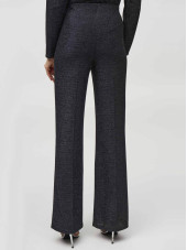 244219 Pant - Black/Silver (Joseph Ribkoff)